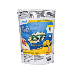 Camco 41570 Tst Ultra Concentrated Rv Toilet Treatment Drop-Ins - Lemon Scent, 15/Bag
