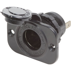 Blue Sea Systems 1011-BBS Dash Socket, 12V