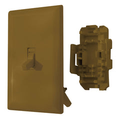 Diamond Group by Valterra DG151BRVP Speed Box Toggle Switch with Cover - 15A, 125V, Brown