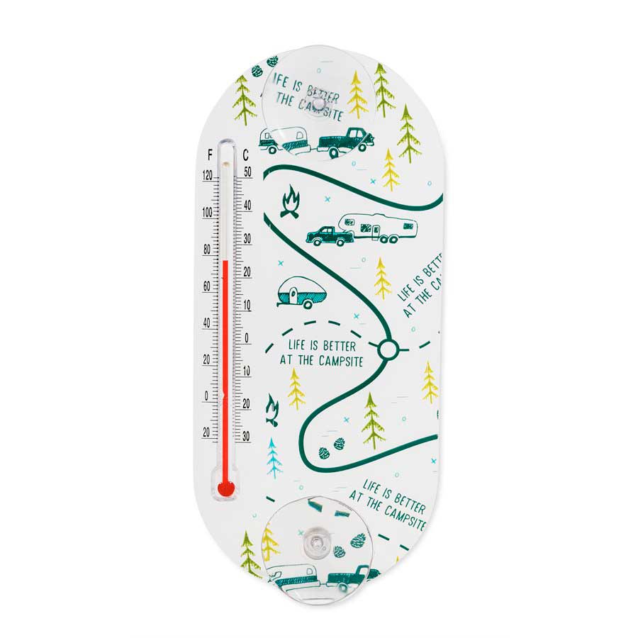 Camco 53366 LIBATC Window Thermometer - RV Campsite Design