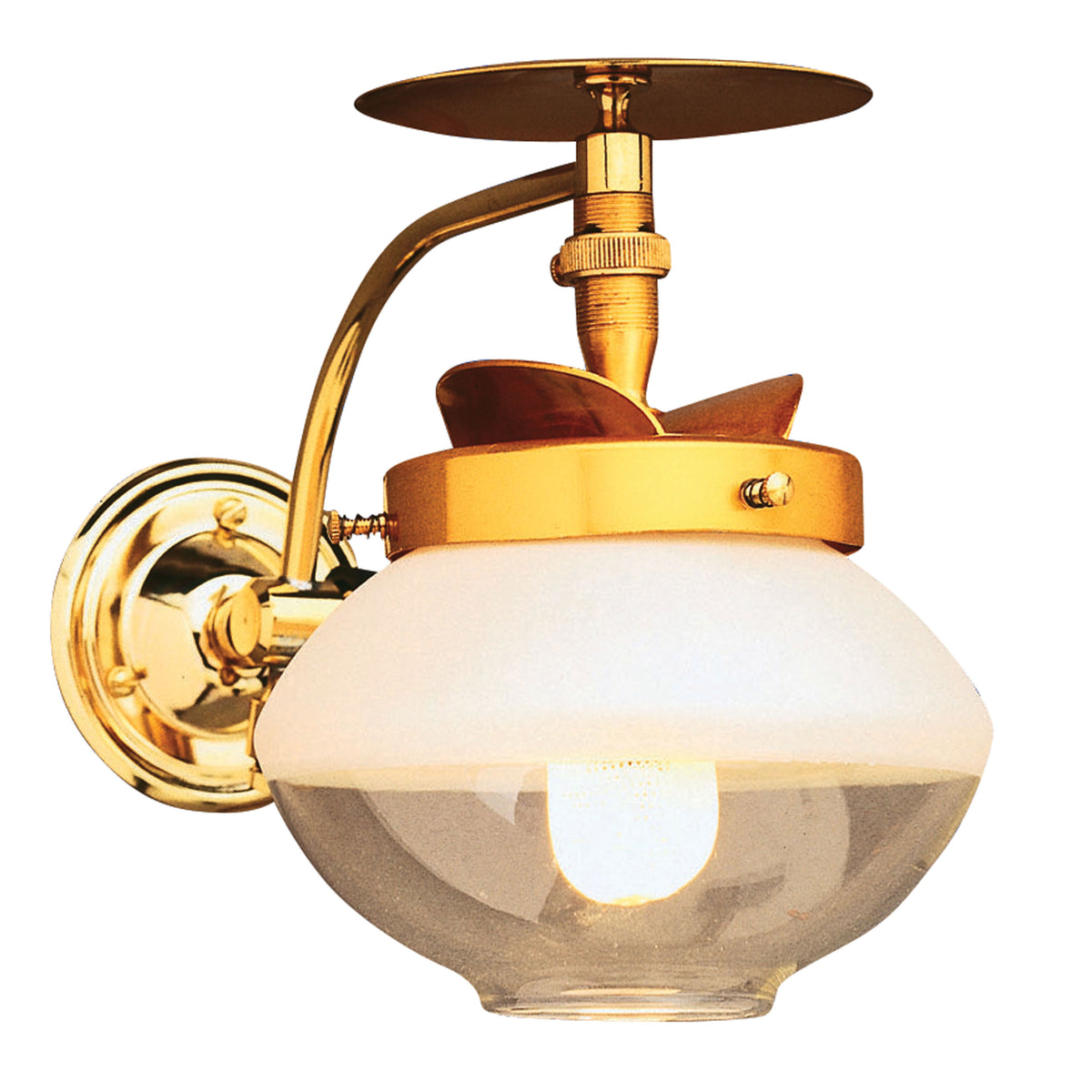 Falks 2703 Indoor Gas Burning Wall Light - Single