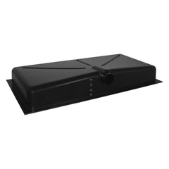 Icon 12417 Holding Tank with Center Side Drain HT173SD - 48" x 24" x 7.5", 23 Gallon