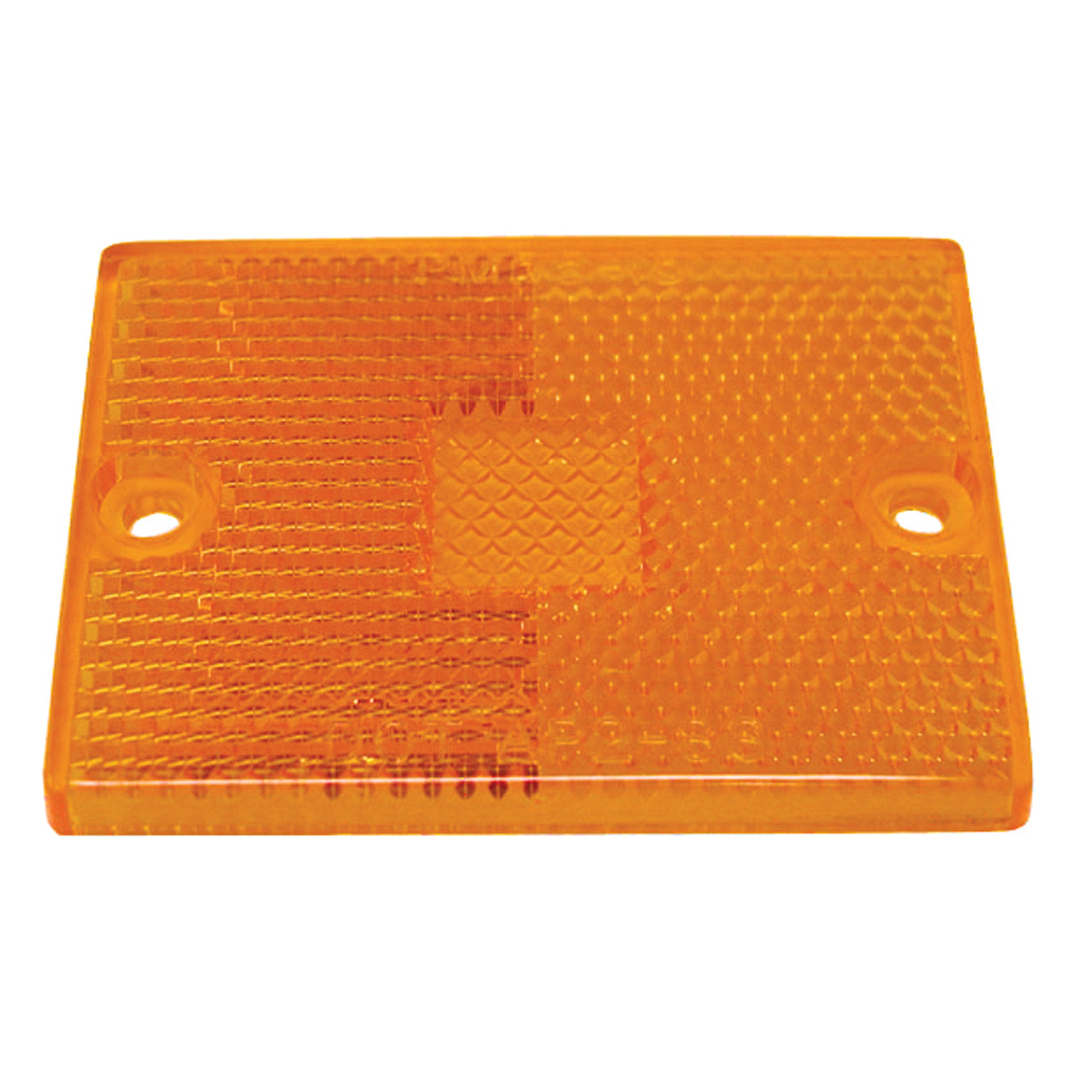 Peterson Manufacturing 55-15A Clearance / Side Marker Replacement Lens - Amber