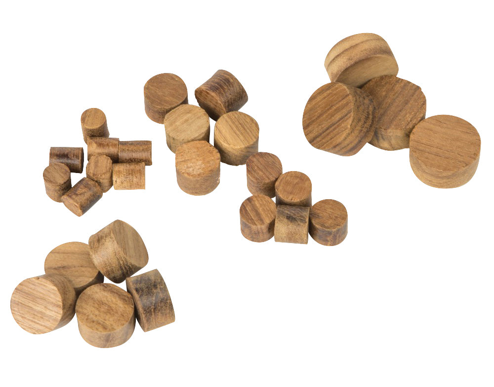 Whitecap 60152-500 Teak Plugs - 1/2", Pack of 500