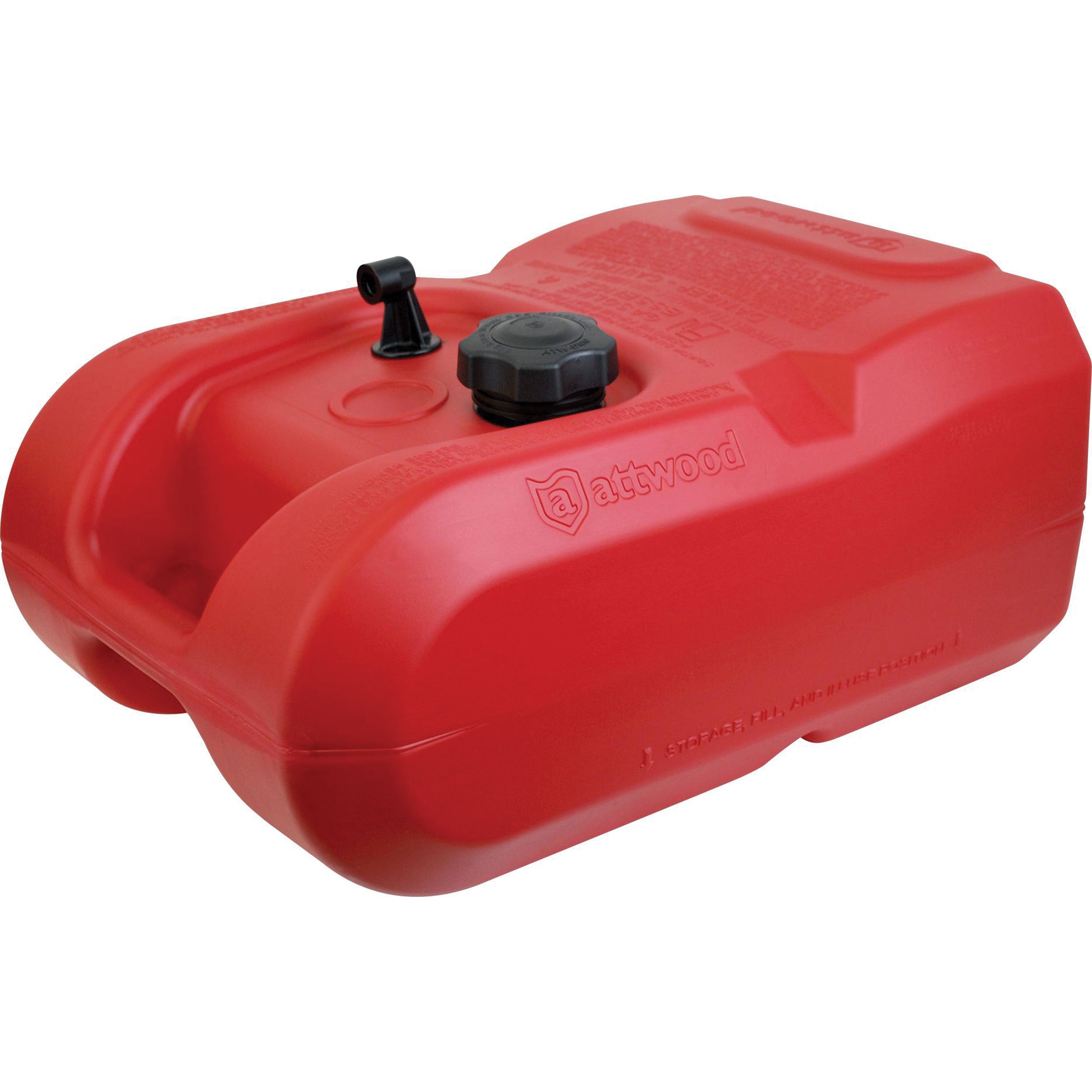 Attwood 8803LP2S Portable Fuel Tank - 3 Gallon, No Gauge