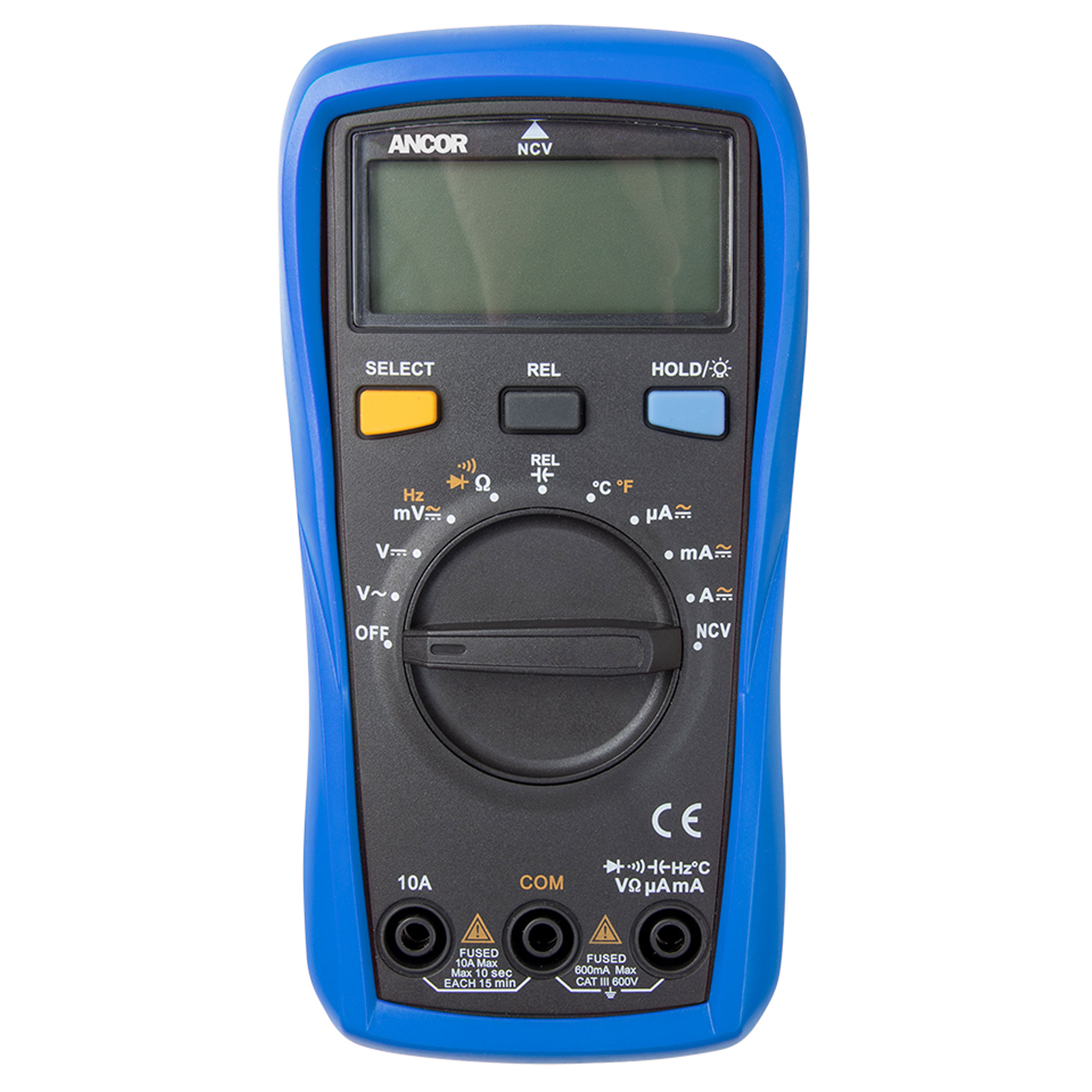 Ancor 703073 True RMS 12-Function Digital Multimeter