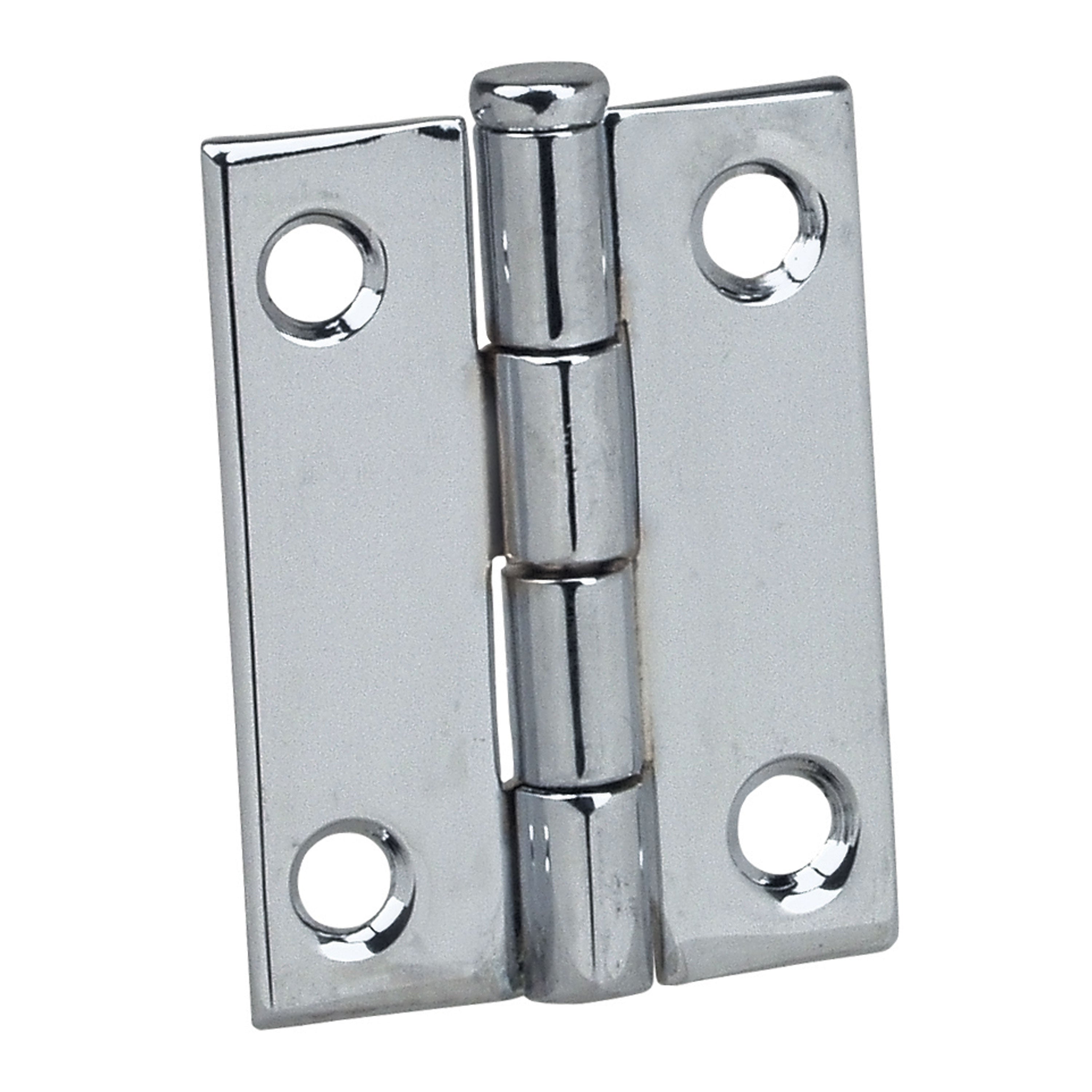 Perko 1293DP9CHR Chrome-Plated Butt Hinge - 3" Open Width x 3" Pin Height