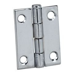 Perko 1293DP9CHR Chrome-Plated Butt Hinge - 3" Open Width x 3" Pin Height