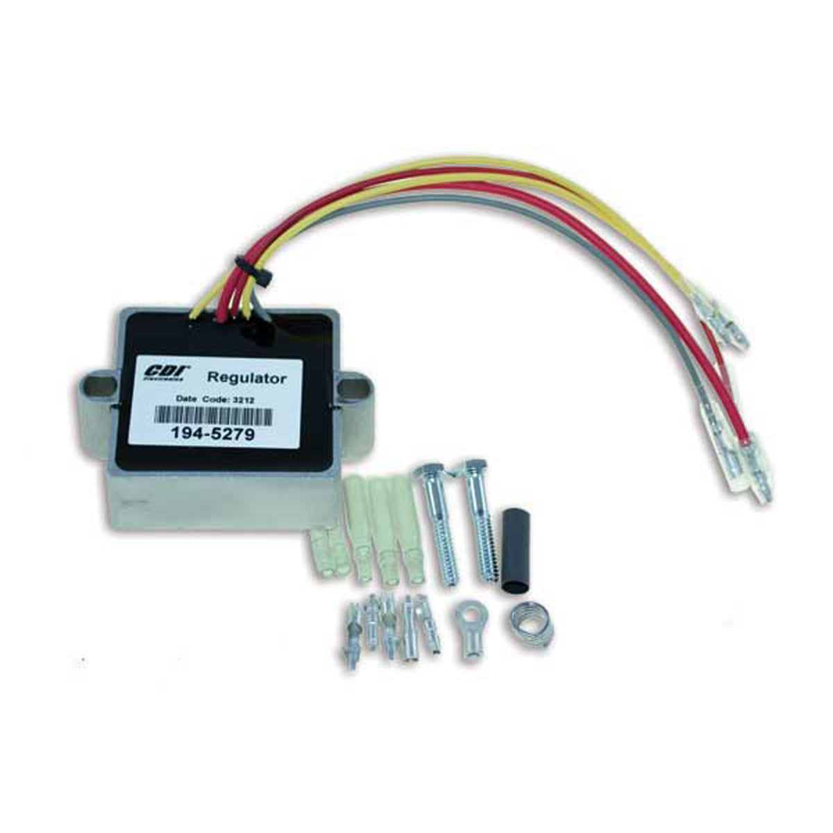 CDI Electronics 194-5279 Mercury/Mariner Voltage Regulator - 2/3/4/6 Cyl (1989-2006)