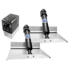 Bennett 129 Hydraulic Trim Tab Set without Controls - 12" x 9"
