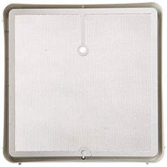 Heng's 90106-C1 Roof Vent Screen Frame, 14" x 14" - White