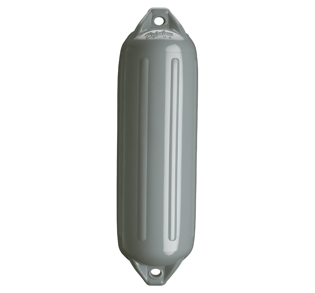 Polyform NF-4 GREY NF Series Fender - 6.4" x 21.6", Gray