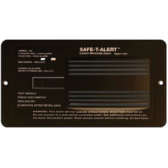 MTI Industries 65-542-BL RV Carbon Monoxide Alarm - Flush Mount, Black