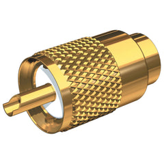 Shakespeare Marine PL-259-G PL-259 Connector for RG-8/AW and RG-213 Coax Cable