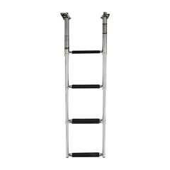 Whitecap S-1854 Stainless Steel Telescoping Swim Ladder - 4-Step