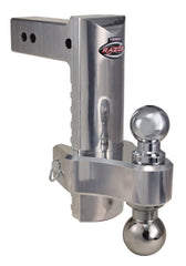 TRIMAX TRZ10AL-HD Razor 10" Heavy-Duty Aluminum Adjustable Drop Hitch, Pin and Clip