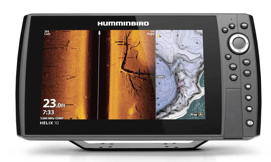 Humminbird 411420-1 HELIX 10 CHIRP MEGA SI+ GPS G4N Fish Finder