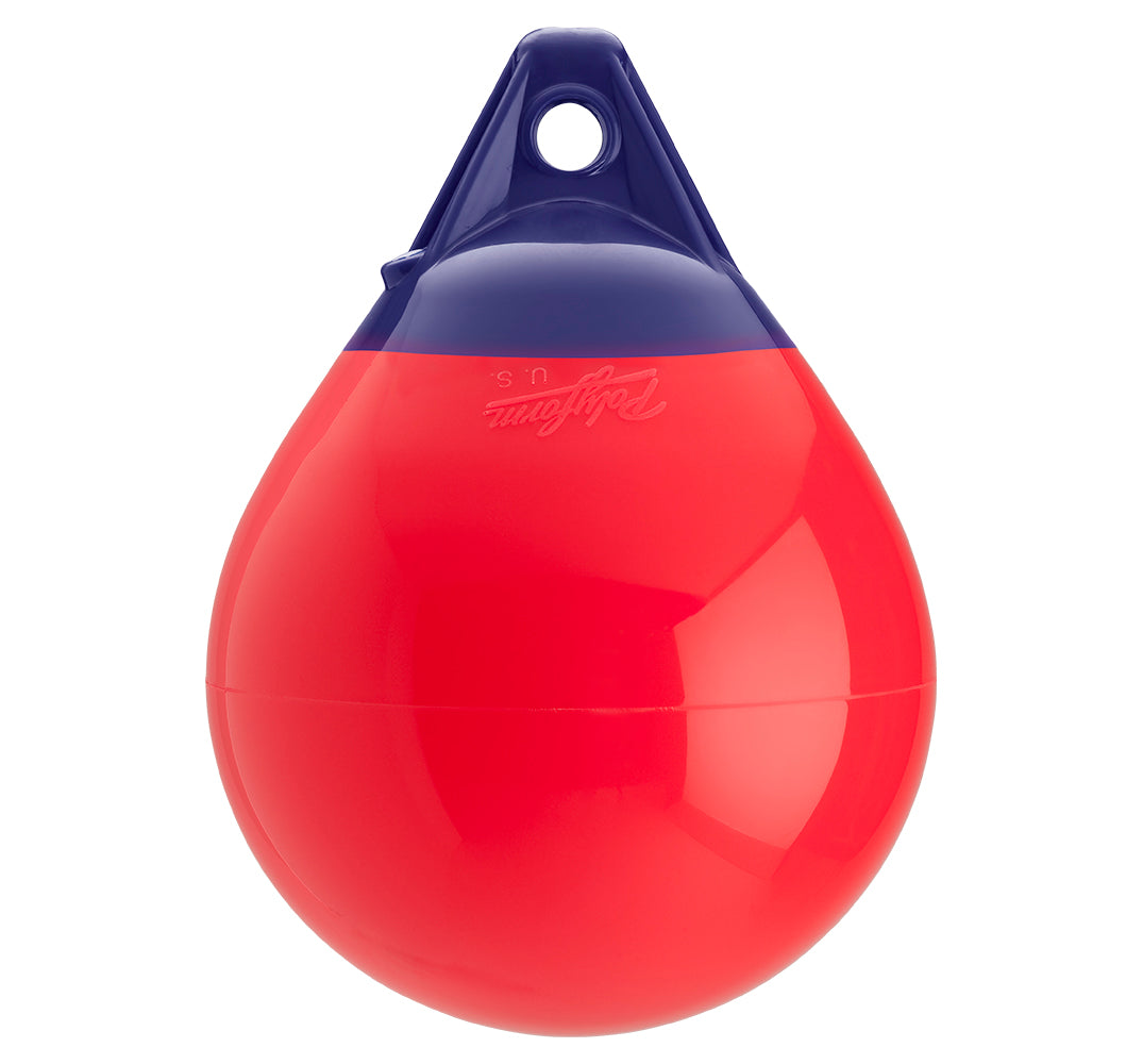 Polyform A-1 RED A Series Buoy - 11" x 15", Red