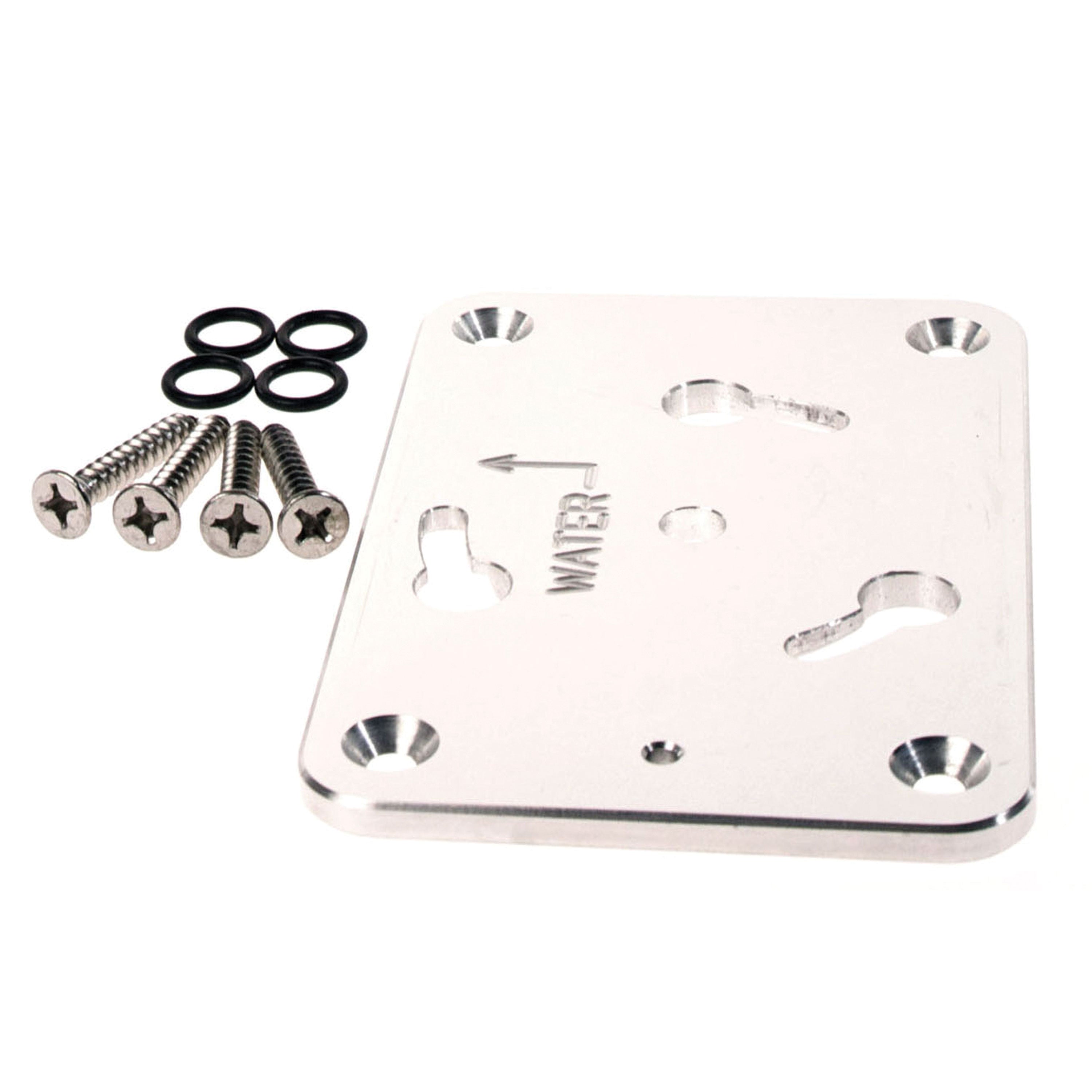 Panther KPB60A Quick Release Bow Mount Brackets - 6" Rise, Clear Anodized