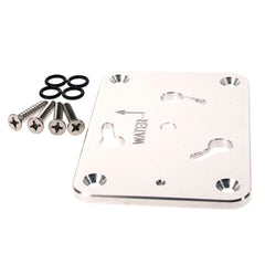 Panther KPB60A Quick Release Bow Mount Brackets - 6" Rise, Clear Anodized