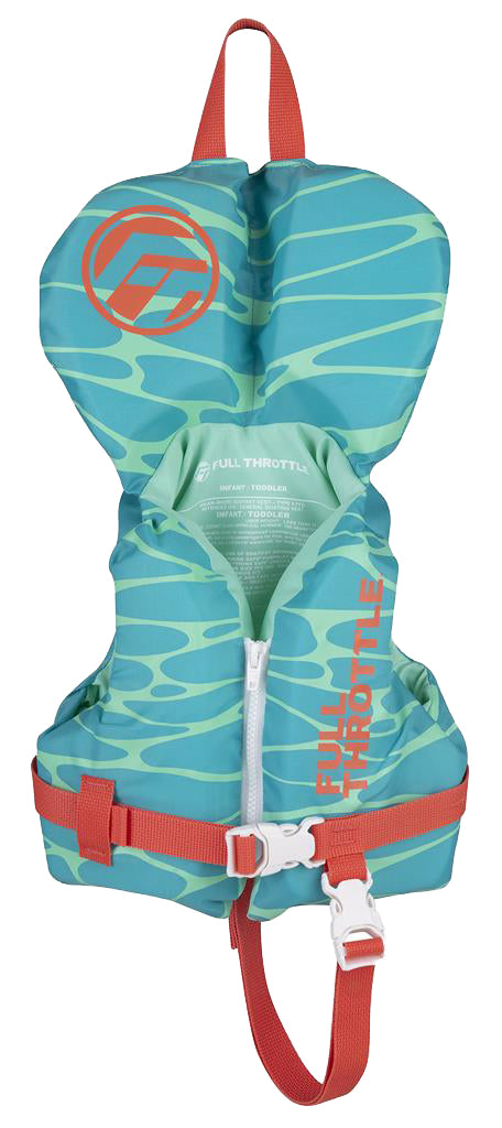 Full Throttle 112400-505-000-22 Infant Nylon Life Jacket - Aqua