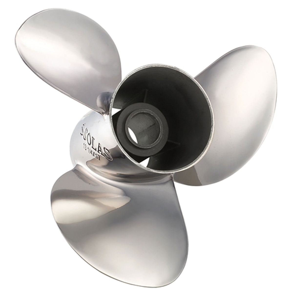 Solas 9431-135-15 Rubex NS3 Stainless Steel 3-Blade Propeller - RH, 13.5" Diameter x 15" Pitch