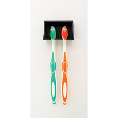 Camco 57202 Pop-A-Toothbrush - 2 Toothbrush Qty, Black