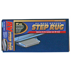 Camco 42924 18" RV Step Rug - Blue