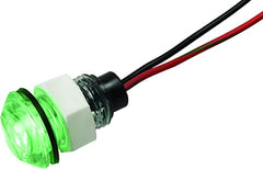 Innovative Lighting 011-3500-7 Bulkhead / Livewell Recess Mount LED Light - Green