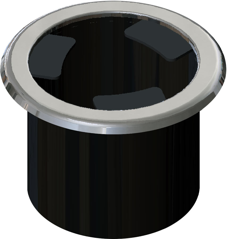 Sea-Dog 588095 ABS Captive Drink Holder with Stainless Steel Bezel - 3-5/8" (Bulk Packaging)