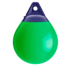 Polyform A-1 GREEN A Series Buoy - 11" x 15", Green