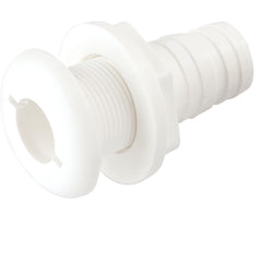 Sea-Dog 520790-1 Polypropylene Thru-Hull - 1-1/2" Hose, White