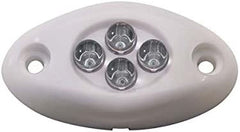 Innovative Lighting 004-4100-7 Surface-Mount 4 LED Courtesy Light - Red LED with White Case