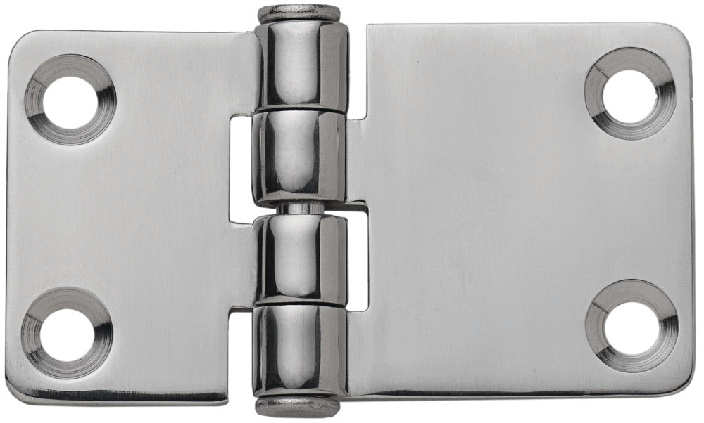 Whitecap S-3437 Shortside Stainless Steel Butt Hinge - 2-5/8" x 1-1/2"