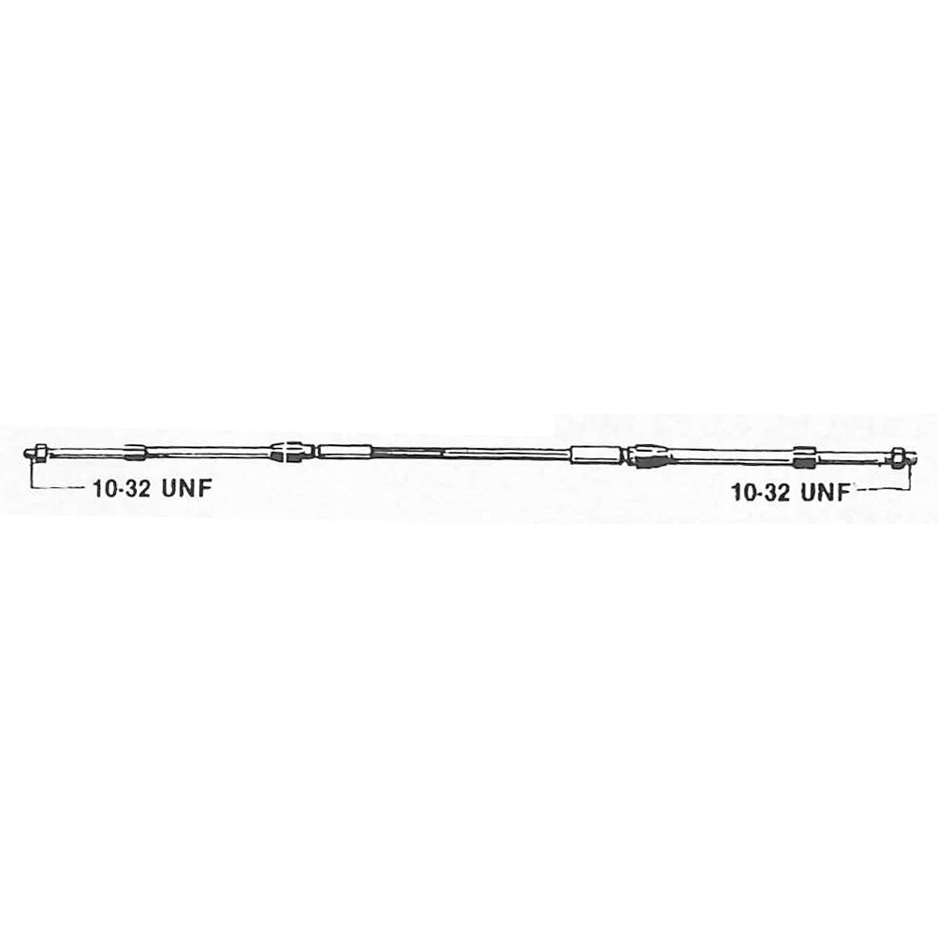 Uflex MACHZEROX14 MachZero Universal Engine Control Cables - 14'