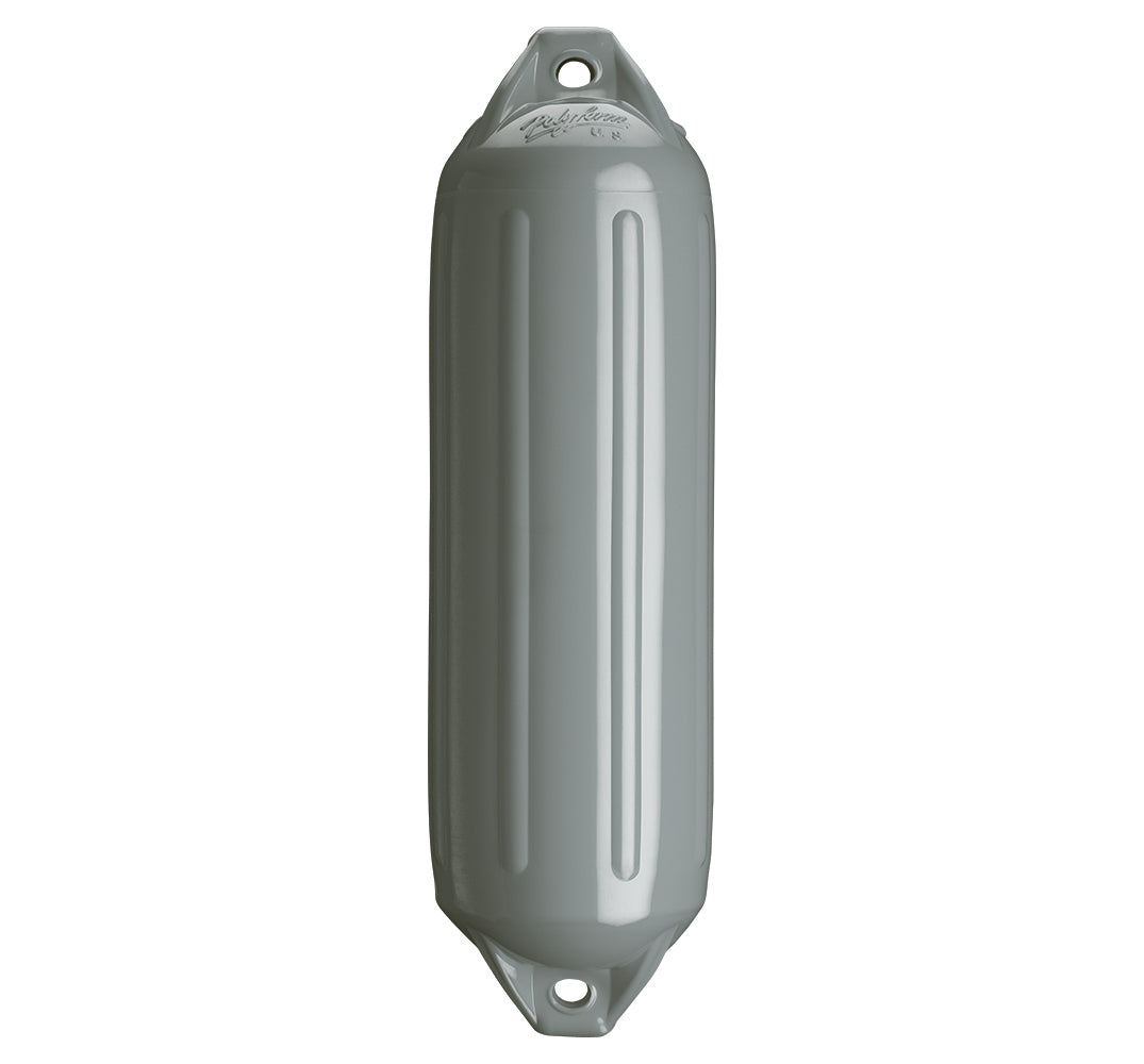 Polyform NF-3 GREY NF Series Fender - 5.6" x 19", Gray