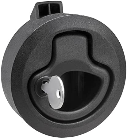 Whitecap 3228BC Nylon Locking Slam Latch - Black