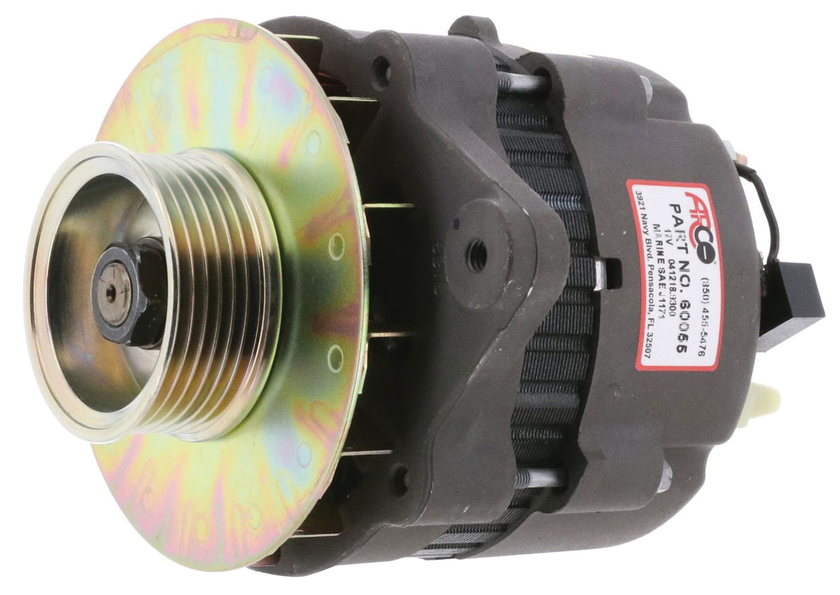 ARCO 60055 Alternator for Late Model Mercruiser - 12 Volt, 55 Amp