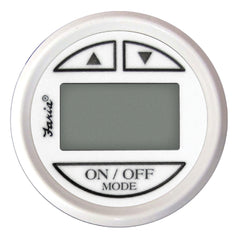 Faria 13150 Dress Depth Sounder (Transom Mounted Transducer) SN2011 - 2", White