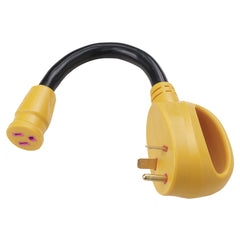 ParkPower 3015ARV Straight Blade Adapter - 30A Male to 15A Female